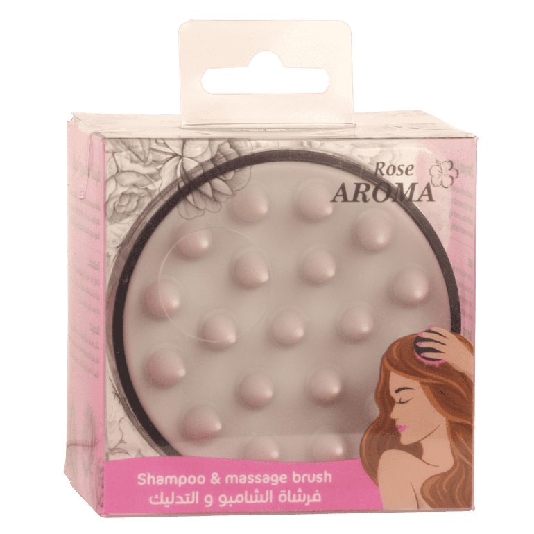 فرشة سليكون لتوزيع الشامبو والتدليك Rose Aroma - الصورة 11